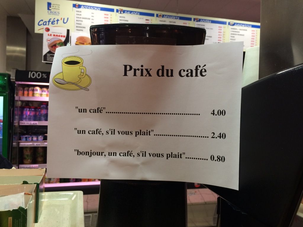 I'm happy to report that the French do have a sense of humor.